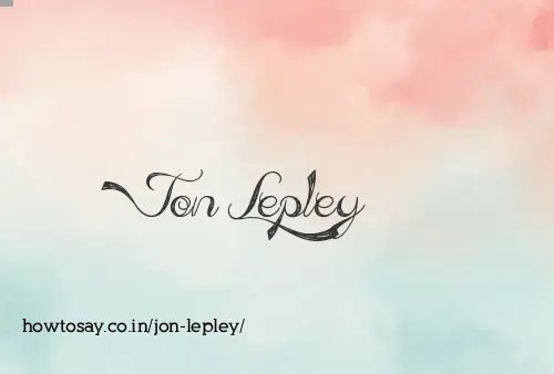 Jon Lepley