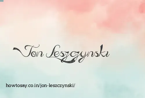 Jon Leszczynski