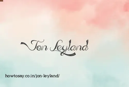 Jon Leyland