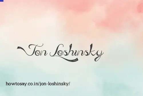 Jon Loshinsky