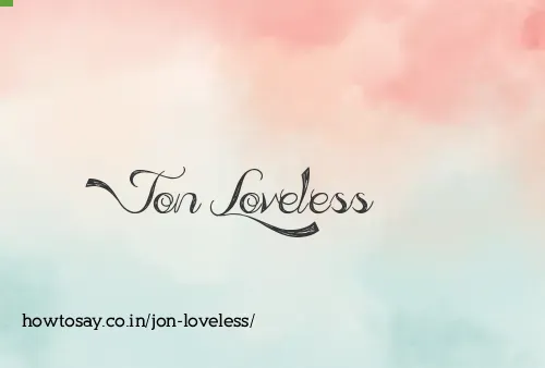 Jon Loveless