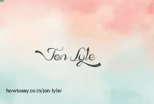 Jon Lyle