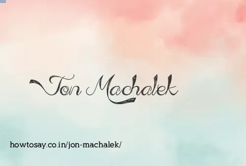 Jon Machalek
