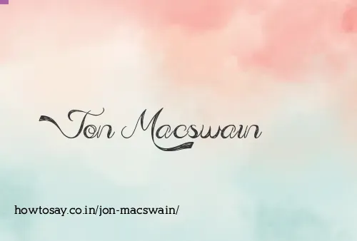 Jon Macswain