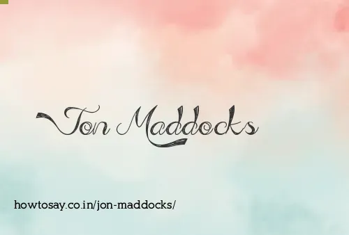 Jon Maddocks