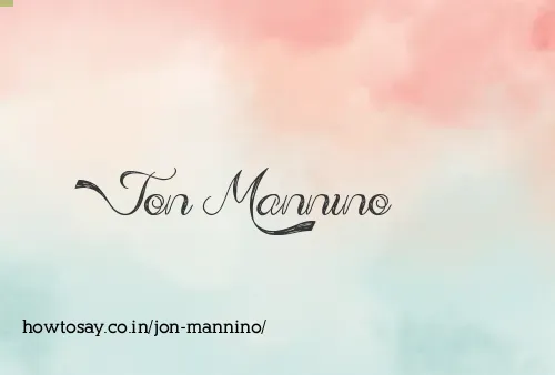 Jon Mannino