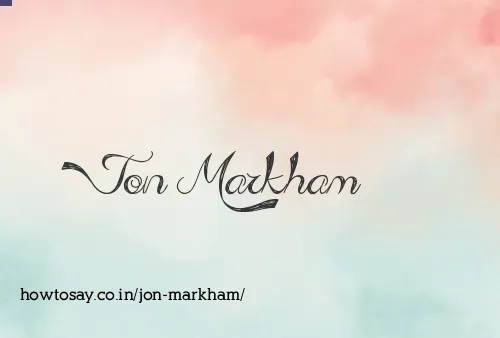Jon Markham