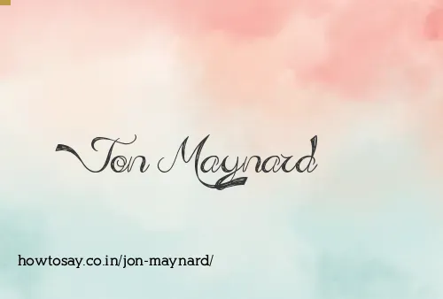Jon Maynard