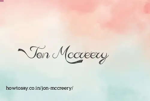 Jon Mccreery