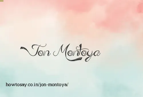 Jon Montoya