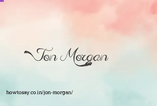 Jon Morgan