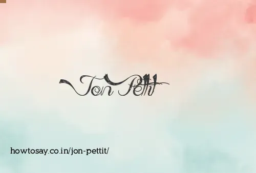 Jon Pettit