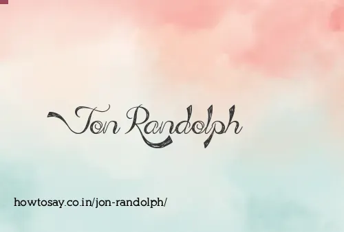 Jon Randolph