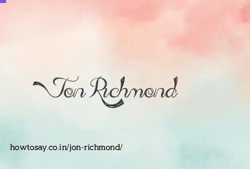 Jon Richmond