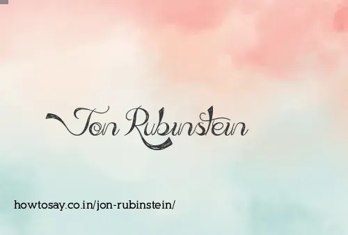 Jon Rubinstein