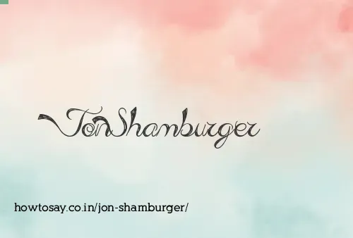 Jon Shamburger