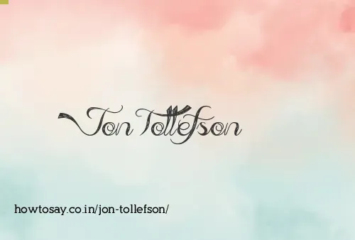 Jon Tollefson