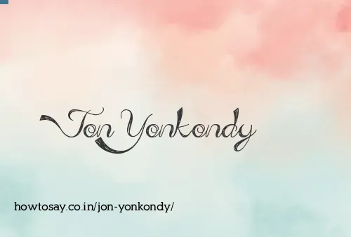 Jon Yonkondy