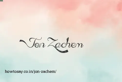 Jon Zachem