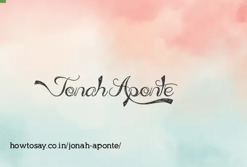 Jonah Aponte