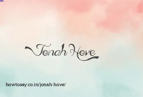 Jonah Hove