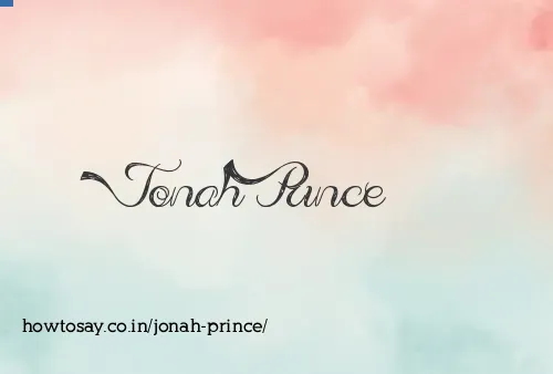 Jonah Prince