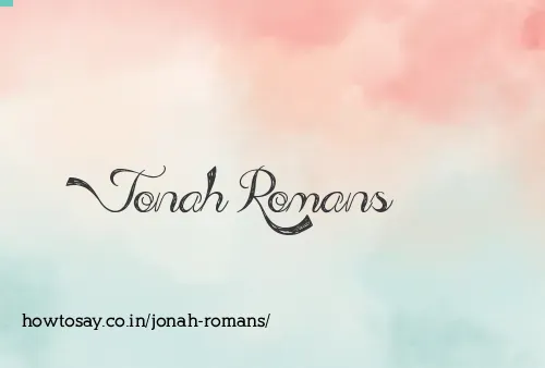 Jonah Romans