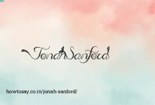 Jonah Sanford