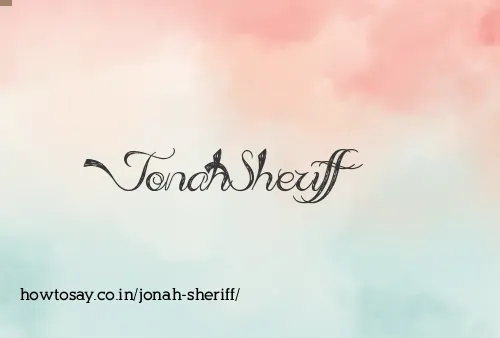 Jonah Sheriff