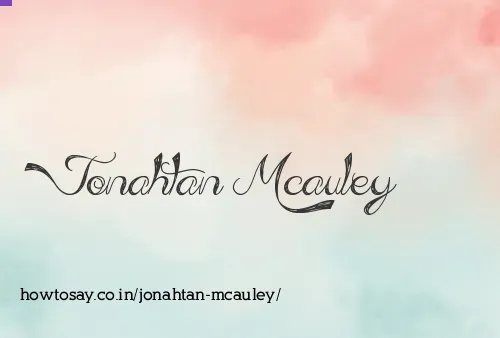 Jonahtan Mcauley