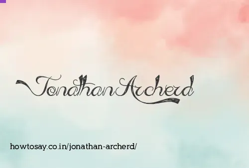 Jonathan Archerd
