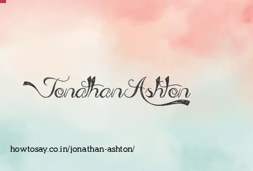 Jonathan Ashton