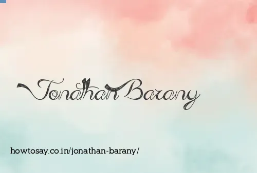 Jonathan Barany