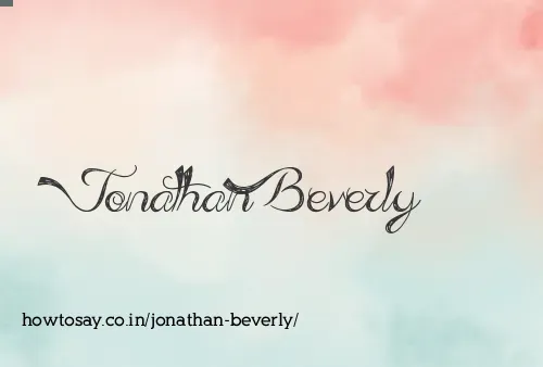 Jonathan Beverly