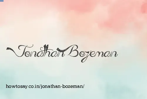 Jonathan Bozeman