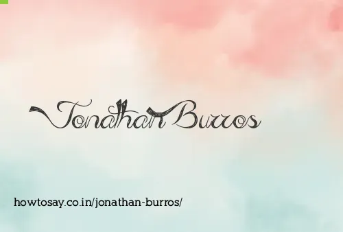 Jonathan Burros
