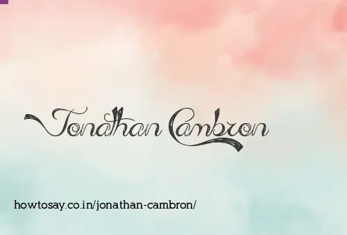 Jonathan Cambron