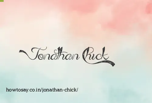 Jonathan Chick