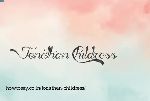 Jonathan Childress