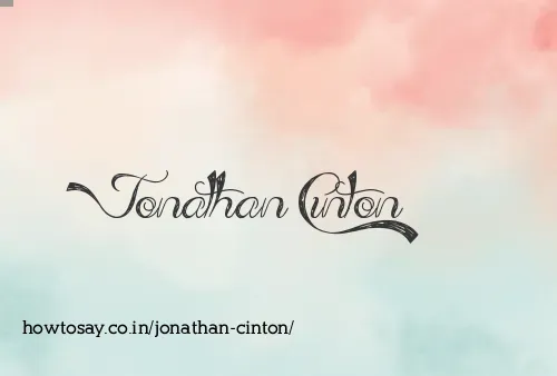 Jonathan Cinton
