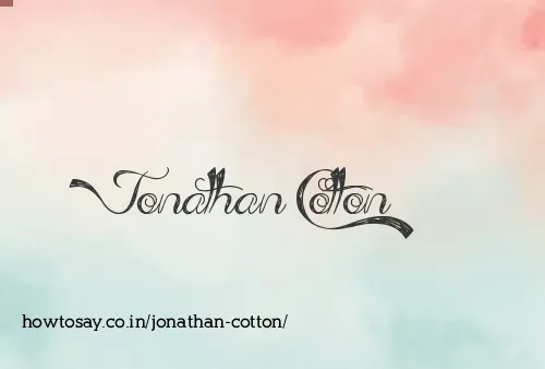 Jonathan Cotton