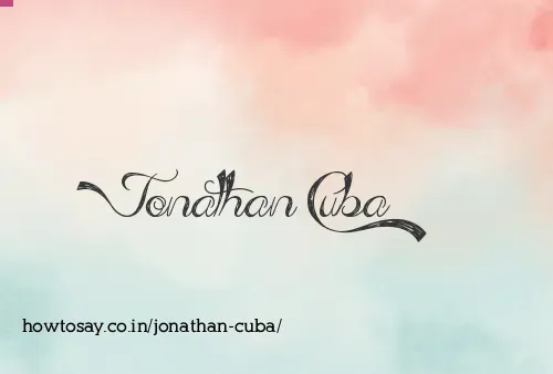 Jonathan Cuba