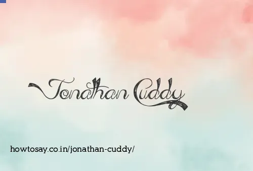 Jonathan Cuddy