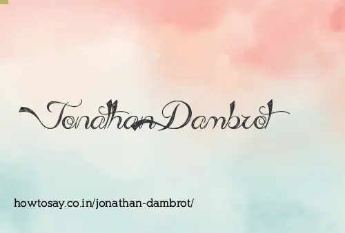 Jonathan Dambrot