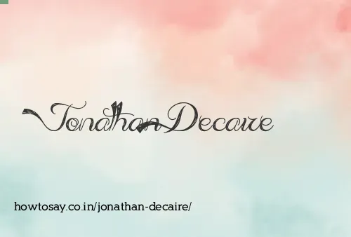 Jonathan Decaire