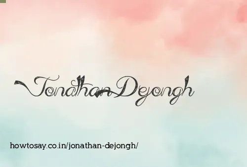 Jonathan Dejongh