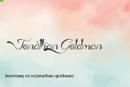 Jonathan Goldman