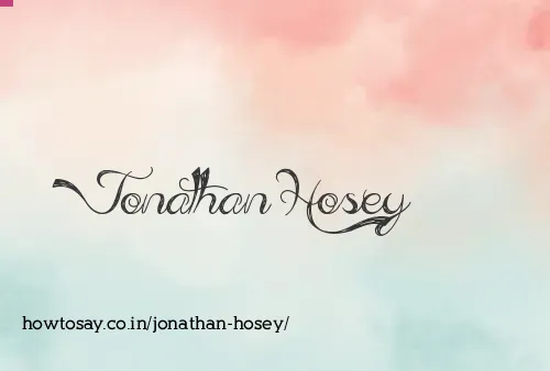 Jonathan Hosey