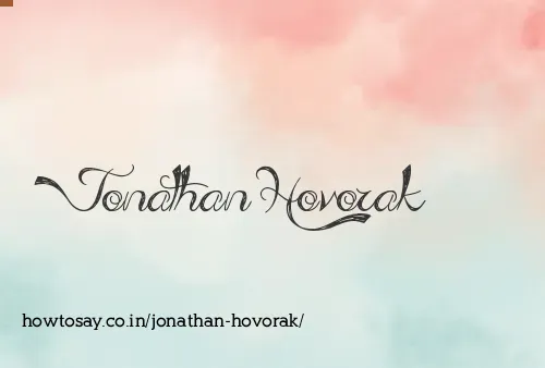 Jonathan Hovorak