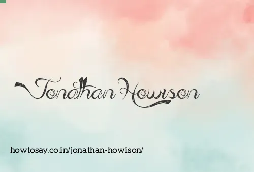 Jonathan Howison